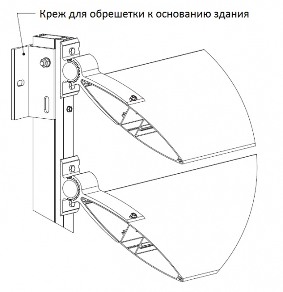 Ламель крыловидная Fezard LAM-K240