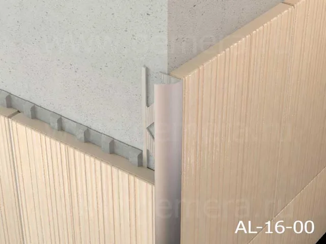 Угловая раскладка для кафельной плитки Butun AL-16-00